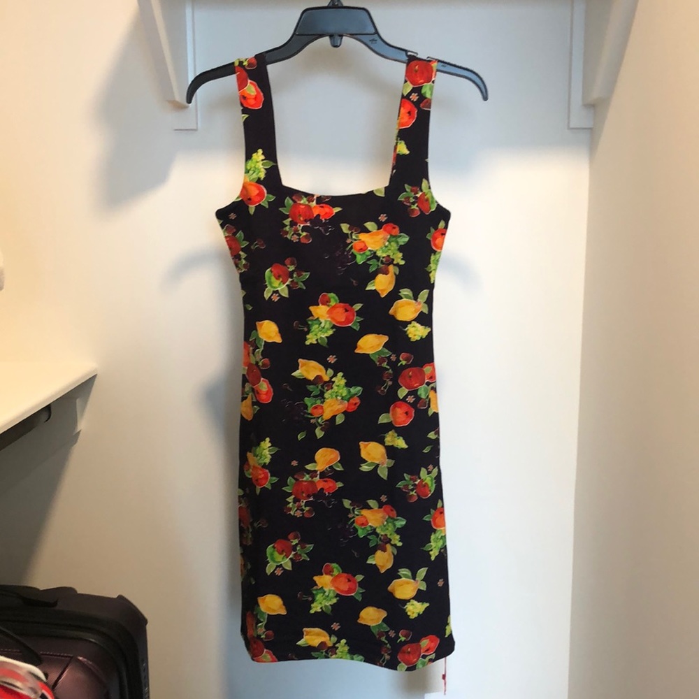 Rouje Monia dress. Color Fruit Marine